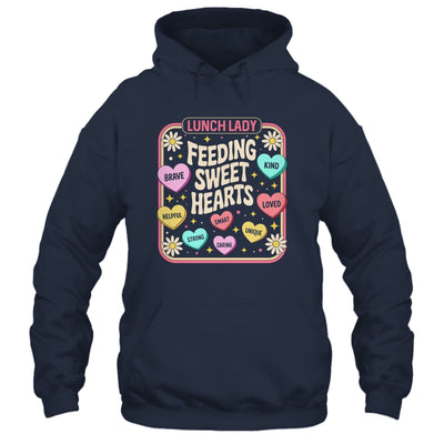 Lunch Lady Valentines Day Retro Cute Cafeteria Sweethearts Shirt & Tank Top | teecentury