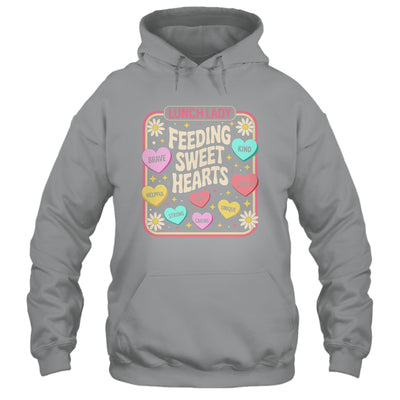 Lunch Lady Valentines Day Retro Cute Cafeteria Sweethearts Shirt & Tank Top | teecentury