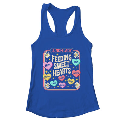 Lunch Lady Valentines Day Retro Cute Cafeteria Sweethearts Shirt & Tank Top | teecentury
