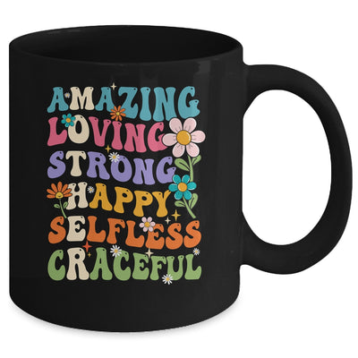 MOTHER Meaning I Love Mom Mothers Day Groovy Mug | teecentury