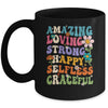 MOTHER Meaning I Love Mom Mothers Day Groovy Mug | teecentury