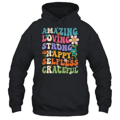 MOTHER Meaning I Love Mom Mothers Day Groovy Shirt & Tank Top | teecentury