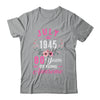 Made In 1945 80 Years Old July 80th Birthday Women Shirt & Tank Top | teecentury
