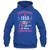 Made In 1950 75 Years Old February 75th Birthday Women Shirt & Tank Top | teecentury