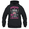 Made In 1959 65 Years Old January 65th Birthday Women Shirt & Tank Top | teecentury