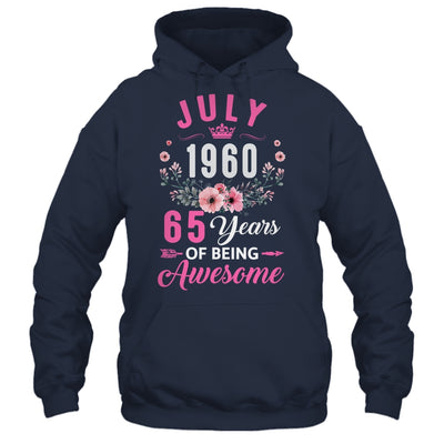 Made In 1960 65 Years Old July 65th Birthday Women Shirt & Tank Top | teecentury
