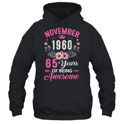 Made In 1960 65 Years Old November 65th Birthday Women Shirt & Tank Top | teecentury