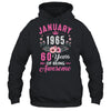 Made In 1965 60 Years Old January 60th Birthday Women Shirt & Tank Top | teecentury