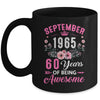 Made In 1965 60 Years Old September 60th Birthday Women Mug | teecentury