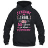 Made In 1969 55 Years Old January 55th Birthday Women Shirt & Tank Top | teecentury