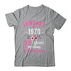 Made In 1970 55 Years Old January 55th Birthday Women Shirt & Tank Top | teecentury