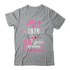 Made In 1970 55 Years Old July 55th Birthday Women Shirt & Tank Top | teecentury