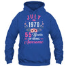 Made In 1970 55 Years Old July 55th Birthday Women Shirt & Tank Top | teecentury
