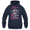 Made In 1975 50 Years Old July 50th Birthday Women Shirt & Tank Top | teecentury