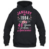 Made In 1984 40 Years Old January 40th Birthday Women Shirt & Tank Top | teecentury