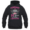 Made In 1995 30 Years Old February 30th Birthday Women Shirt & Tank Top | teecentury