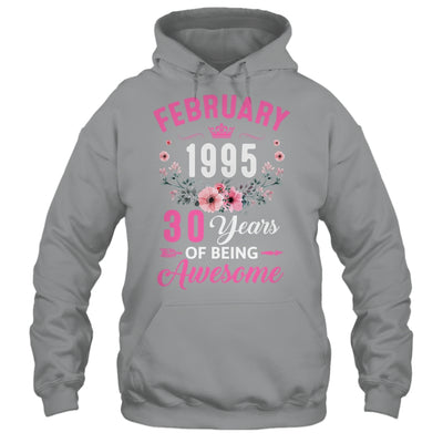 Made In 1995 30 Years Old February 30th Birthday Women Shirt & Tank Top | teecentury