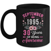 Made In 1995 30 Years Old September 30th Birthday Women Mug | teecentury