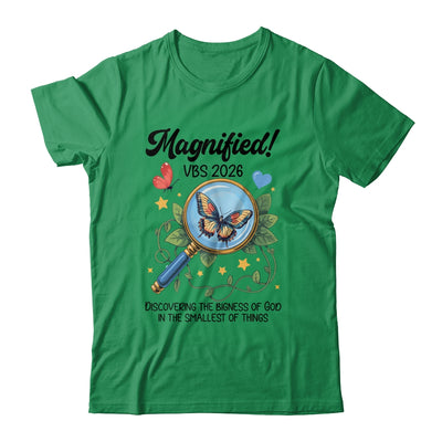Magnified VBS 2026 Butterfly Discovering The Bigness Of God Shirt & Hoodie | teecentury