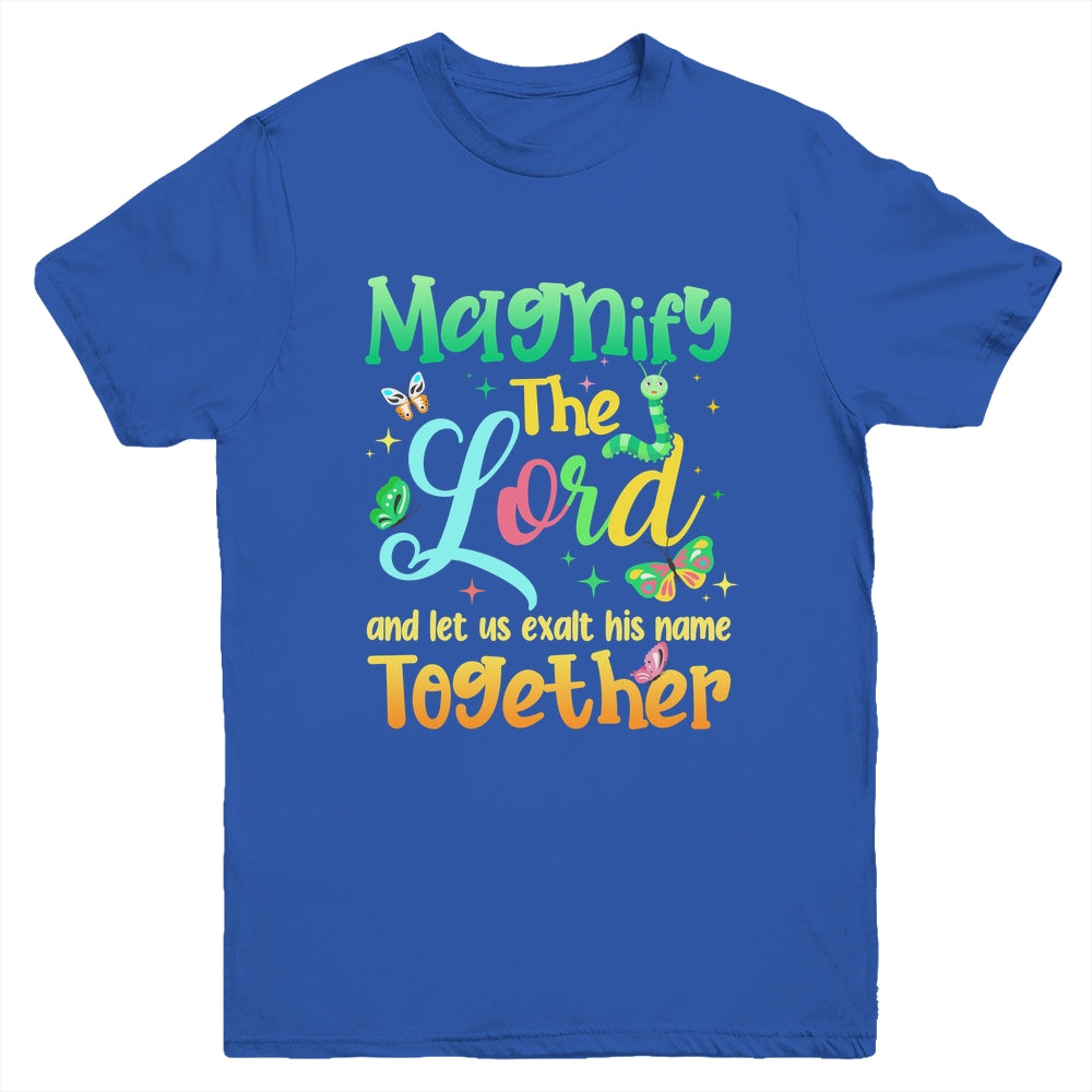 Magnify The Lord VBS 2025 Christian Summer Camp Together Youth Shirt | teecentury