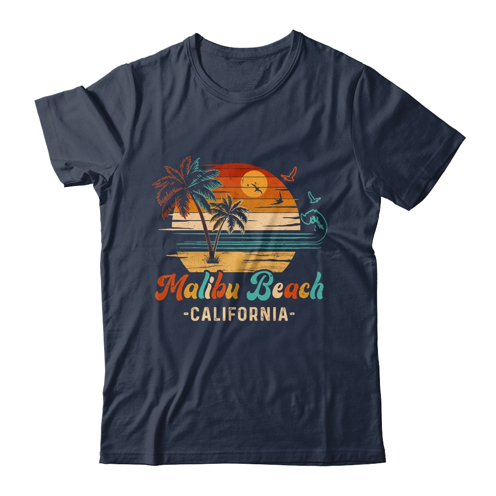 Malibu Beach California Vacation 2024 Matching Family Group Shirt & Tank Top | teecentury