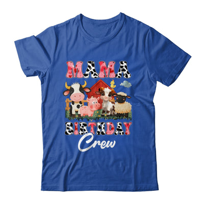 Mama Birthday Crew Farm Cow Birthday Boy Girl Family Shirt & Hoodie | teecentury
