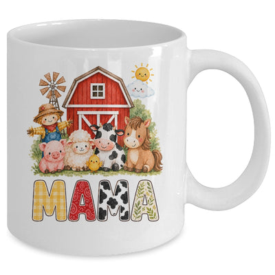 Mama Farm Cow 1St Birthday Girl Boy Matching Family Mug | teecentury