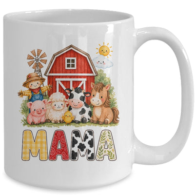 Mama Farm Cow 1St Birthday Girl Boy Matching Family Mug | teecentury