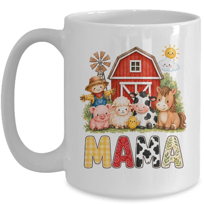 Mama Farm Cow 1St Birthday Girl Boy Matching Family Mug | teecentury