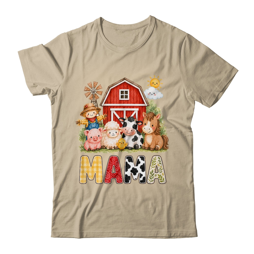 Mama Farm Cow 1St Birthday Girl Boy Matching Family Shirt & Hoodie | teecentury