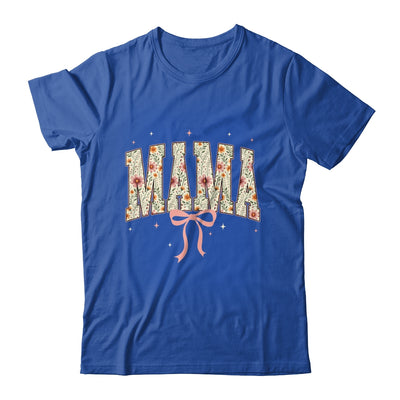 Mama Floral Boho Flower Wildflower Mom Design Mothers Day Shirt & Tank Top | teecentury