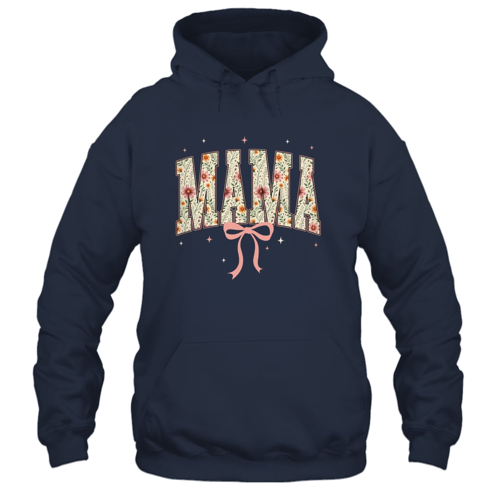 Mama Floral Boho Flower Wildflower Mom Design Mothers Day Shirt & Tank Top | teecentury