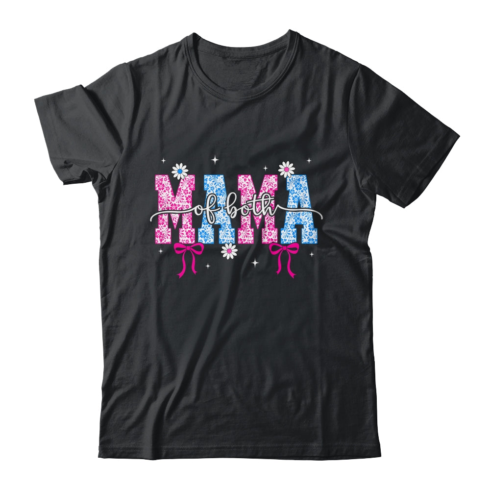 Mama Of Both Coquette Mom Of Both Mother Of Boys And Girls Shirt & Tank Top | teecentury