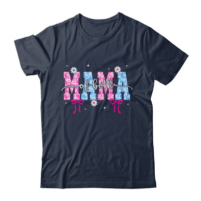 Mama Of Both Coquette Mom Of Both Mother Of Boys And Girls Shirt & Tank Top | teecentury