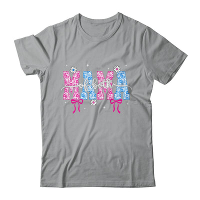 Mama Of Both Coquette Mom Of Both Mother Of Boys And Girls Shirt & Tank Top | teecentury