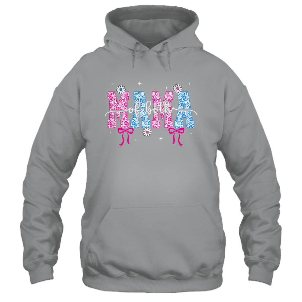 Mama Of Both Coquette Mom Of Both Mother Of Boys And Girls Shirt & Tank Top | teecentury