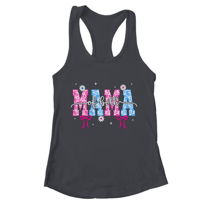 Mama Of Both Coquette Mom Of Both Mother Of Boys And Girls Shirt & Tank Top | teecentury