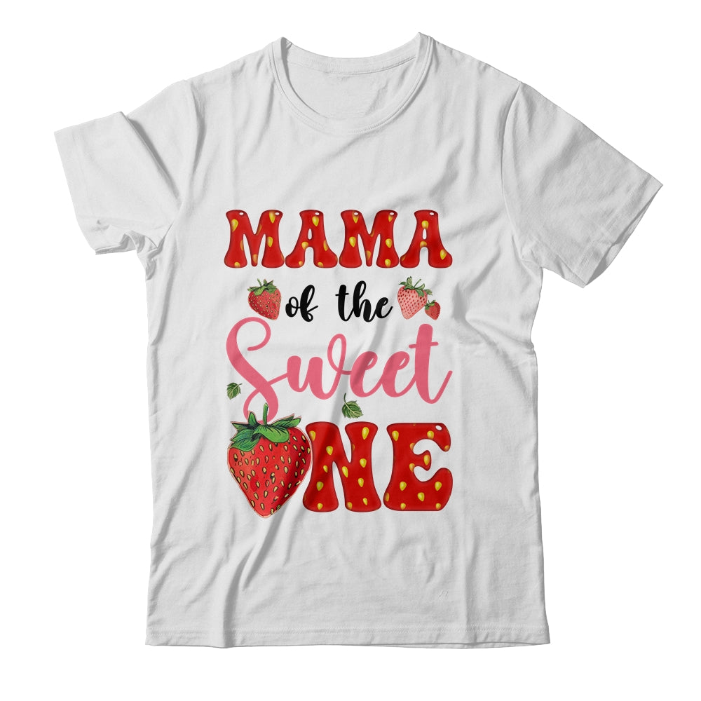 Mama Of Sweet One Strawberry Frist 1st Birthday Girl Shirt & Hoodie | teecentury