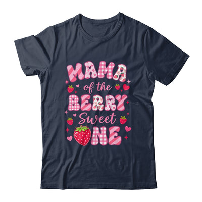 Mama Of The Berry Sweet One Strawberry First Birthday Shirt & Hoodie | teecentury