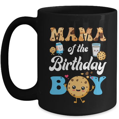 Mama Of The Birthday Boy Milk And Cookies 1st Birthday Mug | teecentury