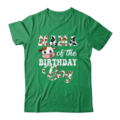 Mama Of The Birthday Boy Mommy Cow Farm 1st Birthday Boy Shirt & Hoodie | teecentury