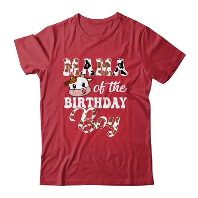 Mama Of The Birthday Boy Mommy Cow Farm 1st Birthday Boy Shirt & Hoodie | teecentury