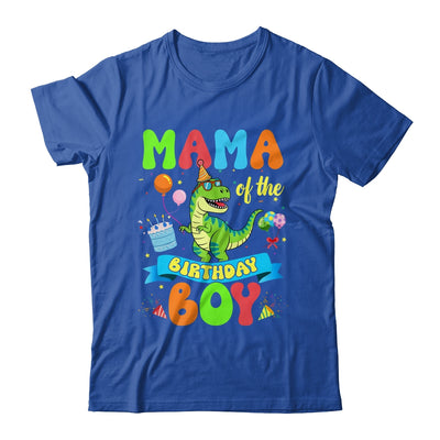 Mama Of The Birthday Boy TRex Dinosaur Birthday Family Shirt & Hoodie | teecentury