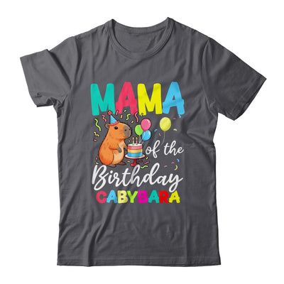 Mama Of The Birthday Capybara Girl Bday Party Family Shirt & Hoodie | teecentury