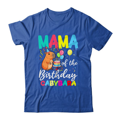 Mama Of The Birthday Capybara Girl Bday Party Family Shirt & Hoodie | teecentury