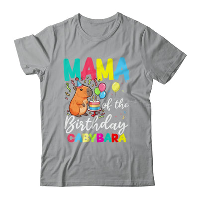 Mama Of The Birthday Capybara Girl Bday Party Family Shirt & Hoodie | teecentury