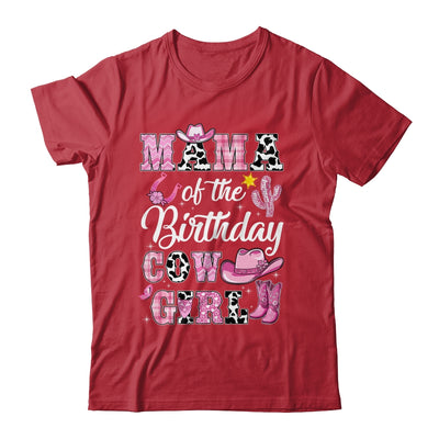 Mama Of The Birthday Cow Girl Western Cowgirl 1st Birthday Shirt & Hoodie | teecentury