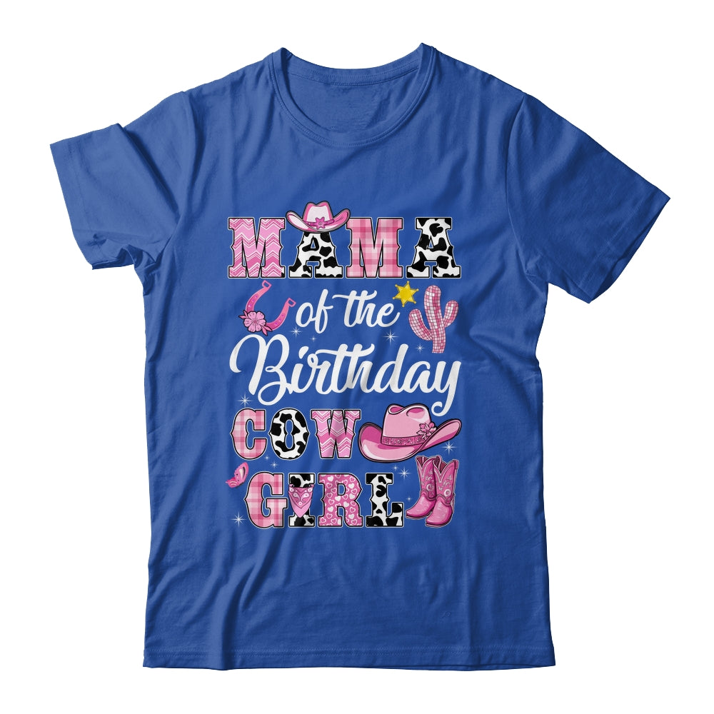 Mama Of The Birthday Cow Girl Western Cowgirl 1st Birthday Shirt & Hoodie | teecentury