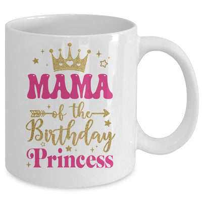 Mama Of The Birthday For Girl 1st Birthday Princess Girl Mug | teecentury