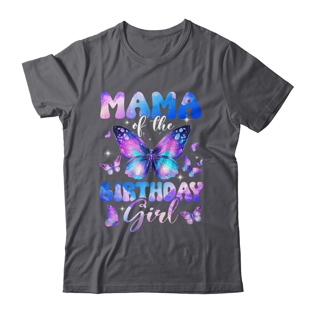 Mama Of The Birthday Girl Butterfly Family Matching Shirt & Hoodie | teecentury
